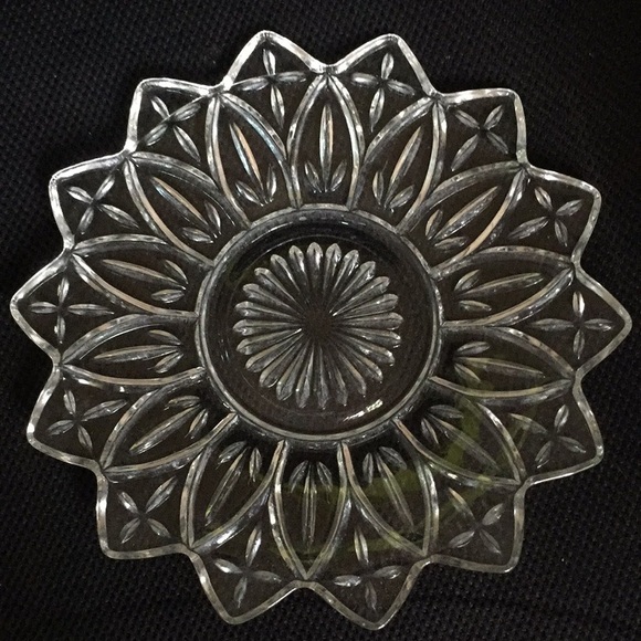 federal glass Company Other - Federal Glass Company Starburst 14 Point Platter